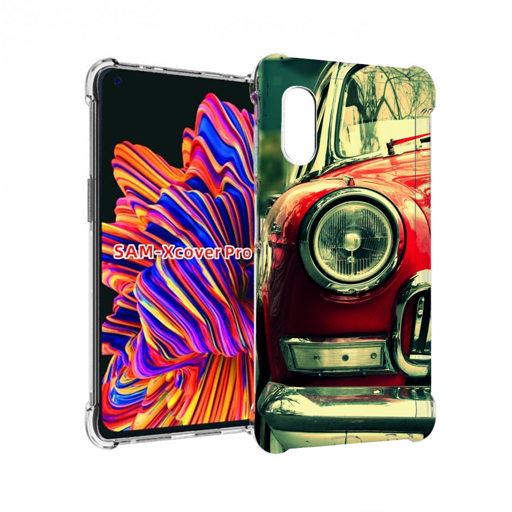 

Чехол MyPads Винтажная-машина мужской для Samsung Galaxy Xcover Pro 1, Прозрачный, Tocco