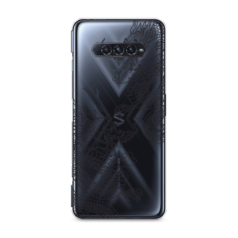 

Чехол на Xiaomi Redmi 6 Plus/6 Pro/A2 Lite "Большой кит", Серый;черный, 311150-1