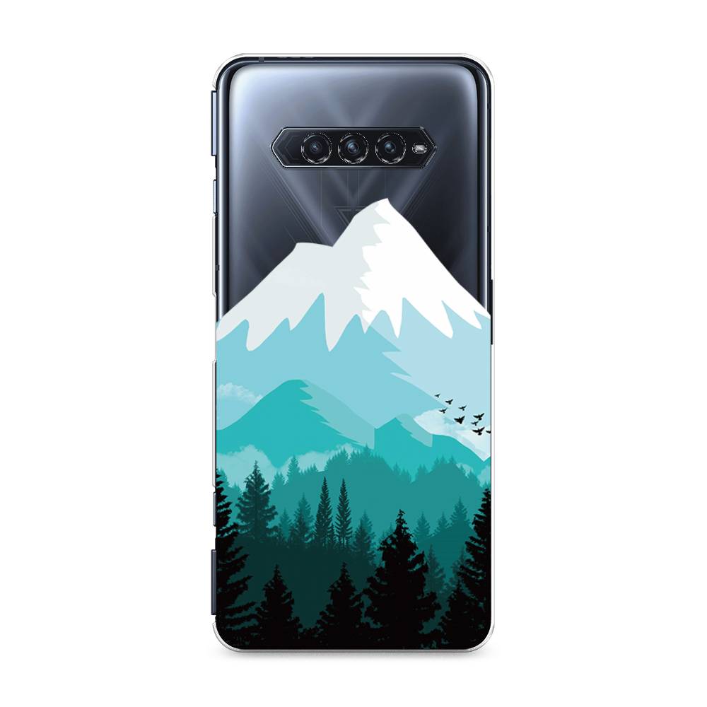 

Чехол MyPads Рыбы с котом для Huawei Mate 40 Pro+ Plus, Белый;голубой, 311150-2