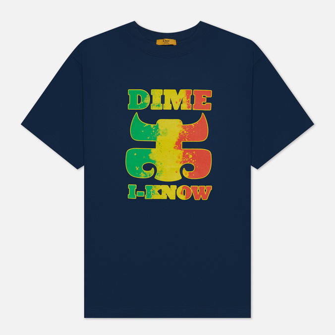 

Мужская футболка Dime I Know синий, Размер XXL, I Know