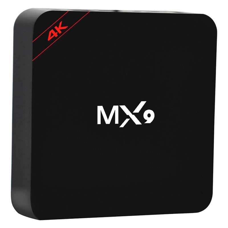 фото Медиаплеер smart box mx9 1/8gb black