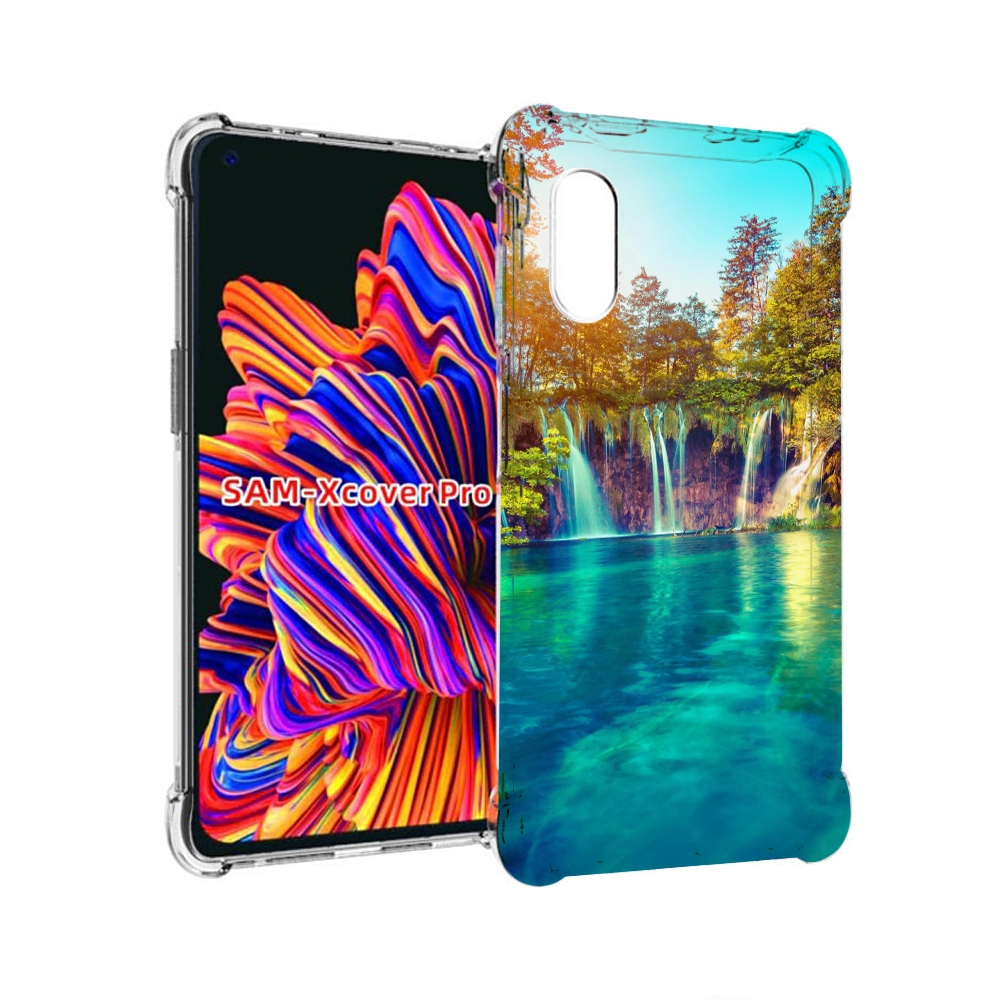 

Чехол MyPads Водапад-2 для Samsung Galaxy Xcover Pro 1, Прозрачный, Tocco