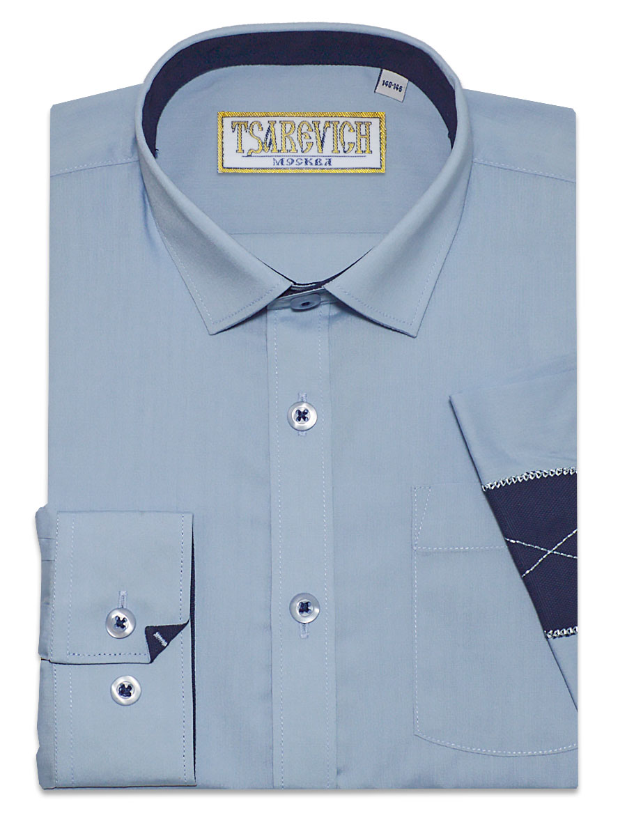 

Рубашка детская Imperator Cashmere Blue_LOK-П, голубой, 170, Cashmere Blue_LOK-П