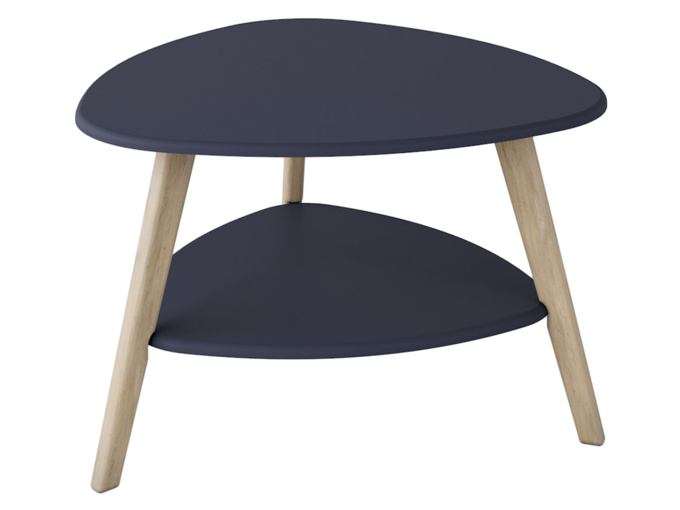 фото Журнальный столик бруклин темно-синий / дуб светлый калифорния мебель
