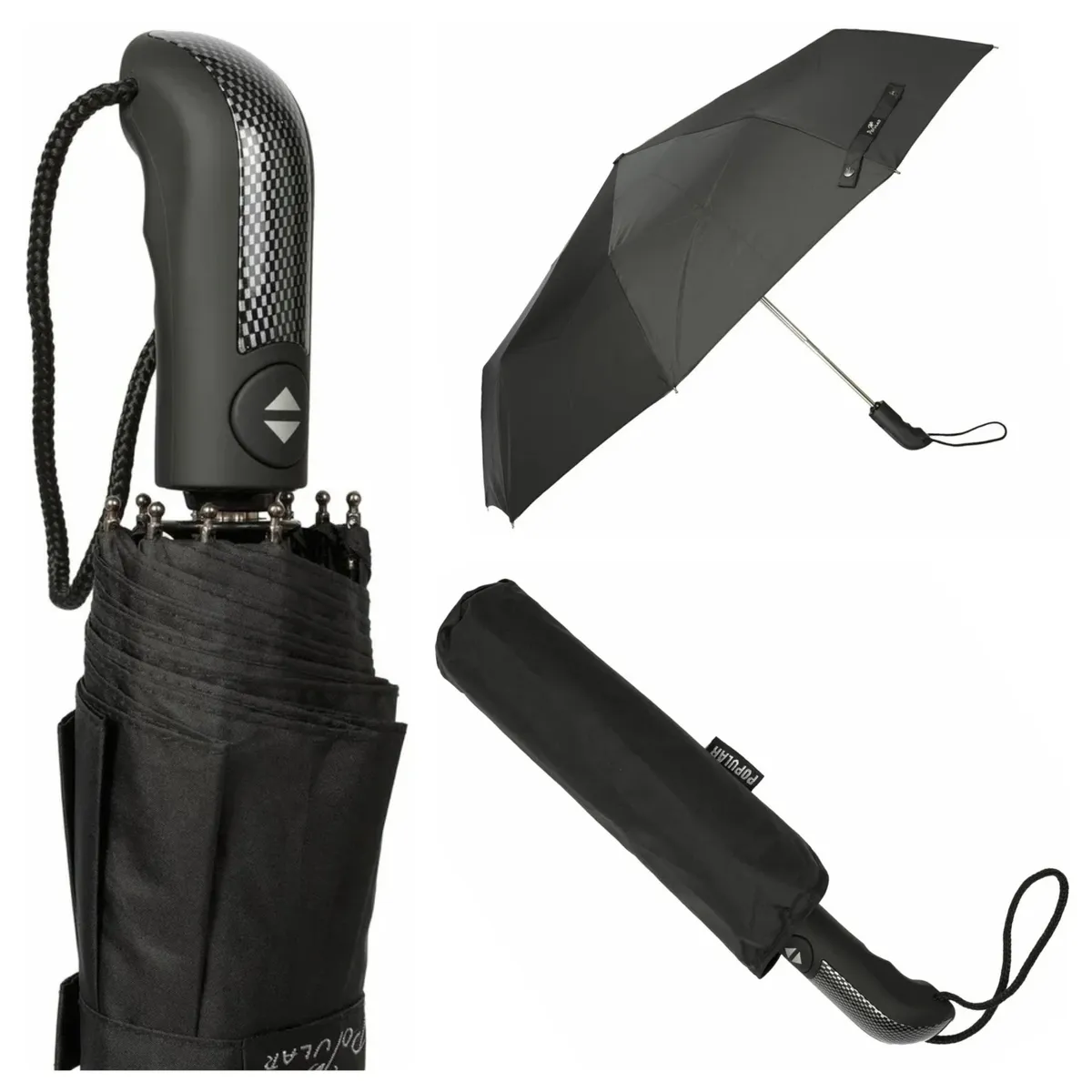 

Зонт мужской Popular Umbrella 181829925, черный, 181829925