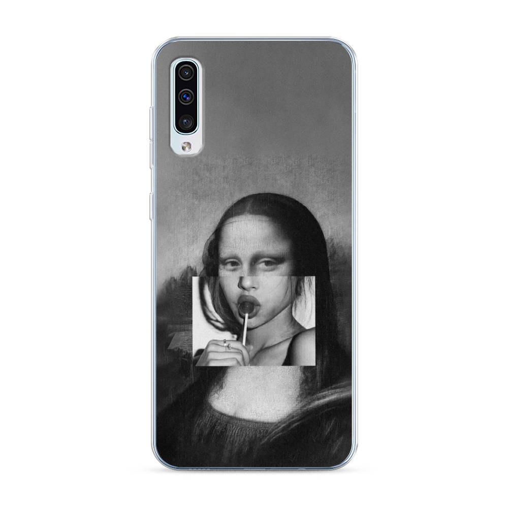 фото Силиконовый чехол "mona lisa sucking lollipop" на samsung galaxy a30s awog