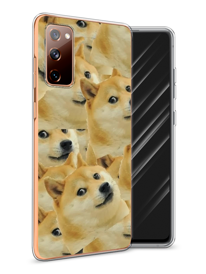 

Чехол Awog на Samsung Galaxy S20 FE / Самсунг S20 FE "Собака-подозревака фон", Разноцветный, 2101350-9