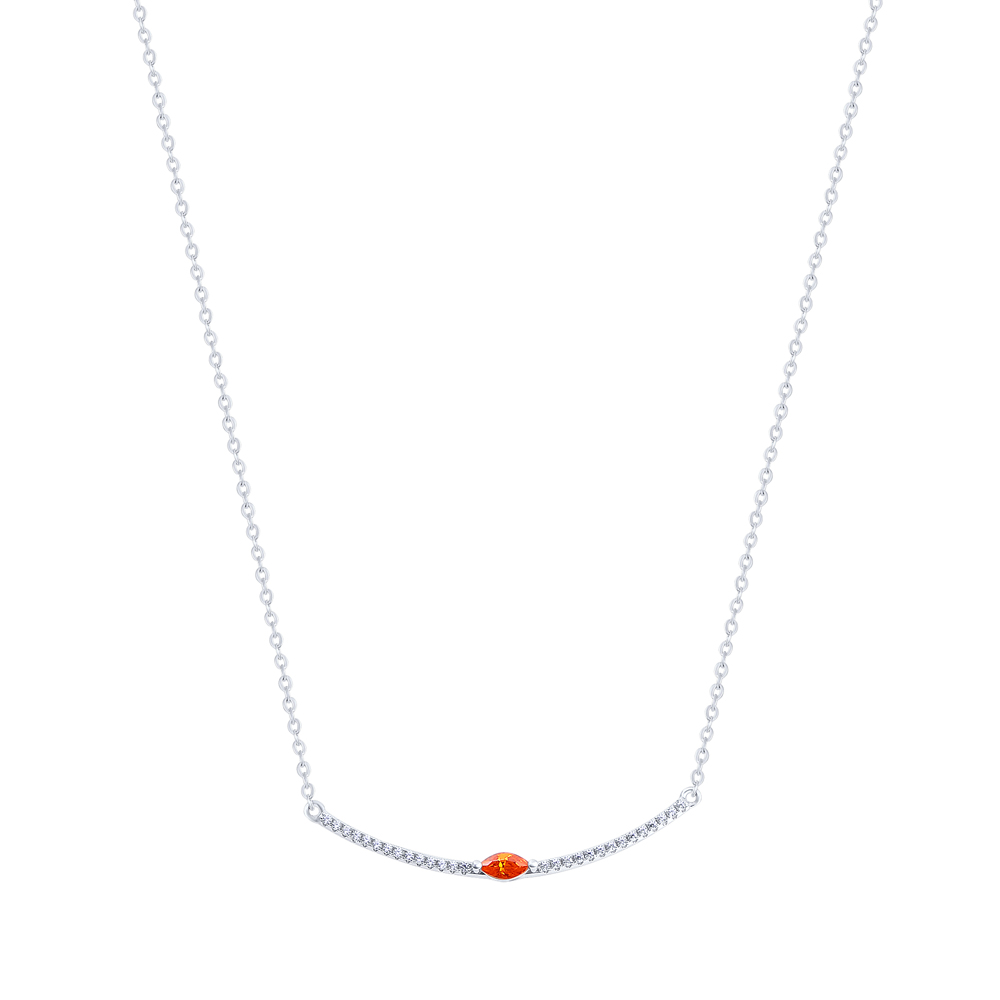 

Колье из серебра 45 см Element47 MN10040AA_KL_001_WG, фианит, MN10040AA_KL_001_WG