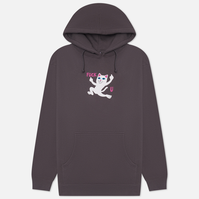 

Мужская толстовка Ripndip F.U Hoodie серый, Размер S, F.U Hoodie