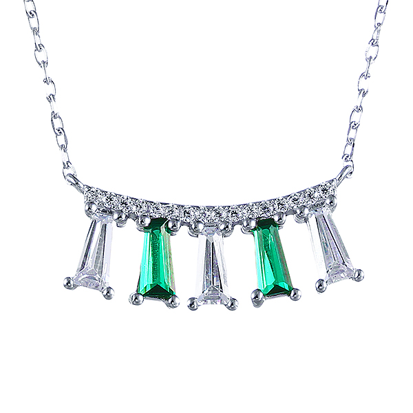 

Колье из серебра 40 см Element47 NL-H0836_KL_002_WG, фианит, NL-H0836_KL_002_WG