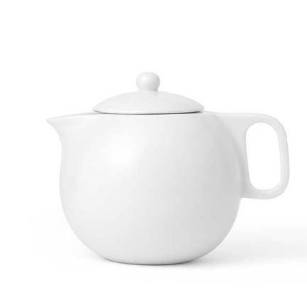 Чайник заварочный Viva Scandinavia Jaimi с ситечком (1.0 л), белый V76002