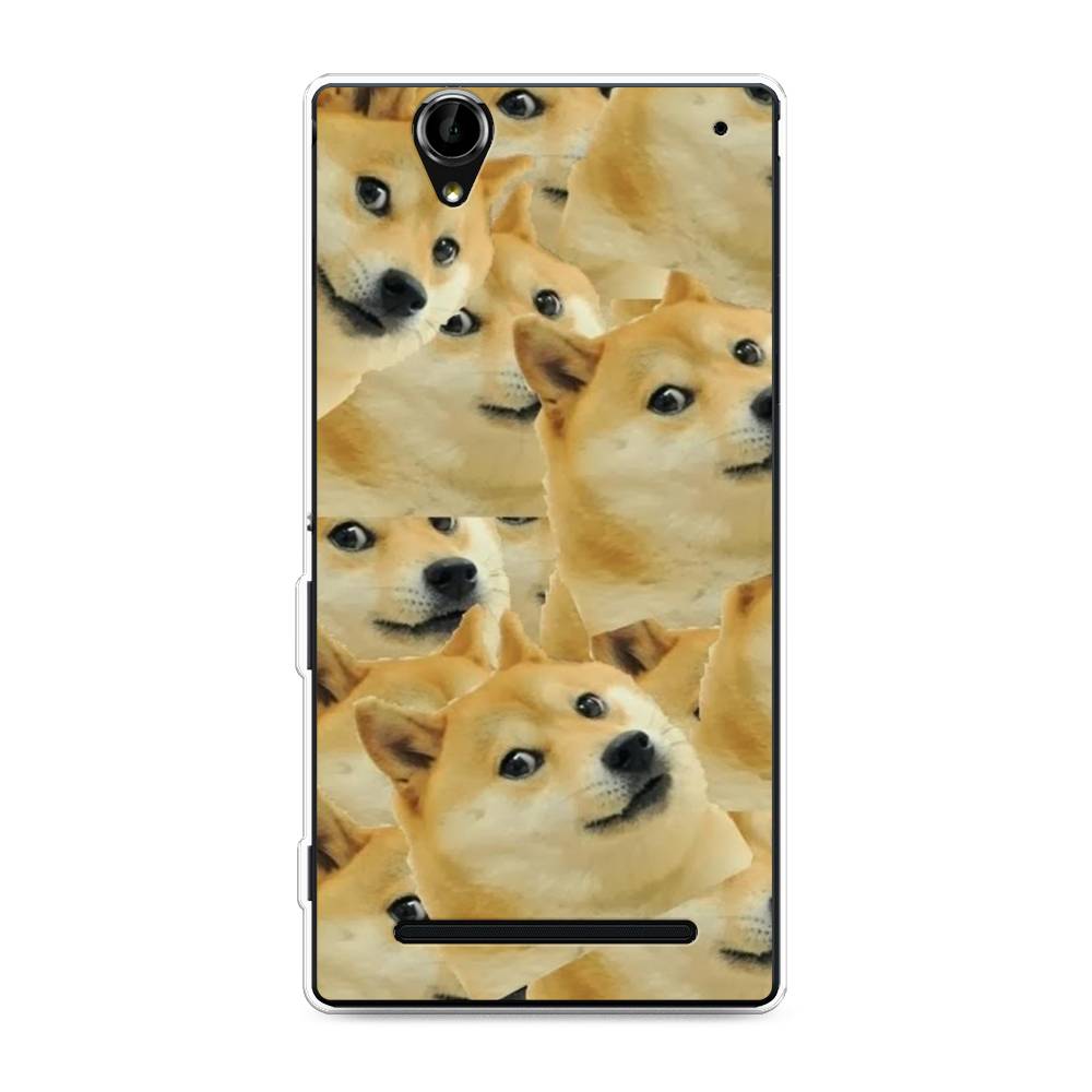 

Чехол Awog на Sony Xperia T2 Ultra "Собака-подозревака фон", Разноцветный, 50950-9