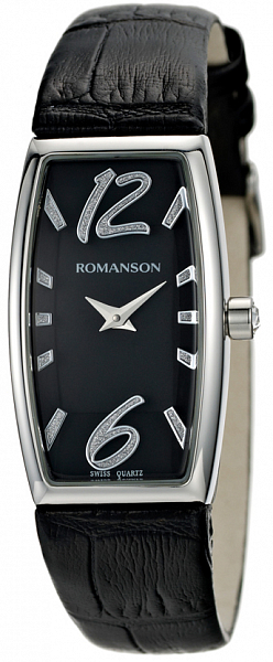 Наручные часы унисекс Romanson RL2635LW BK(BK)