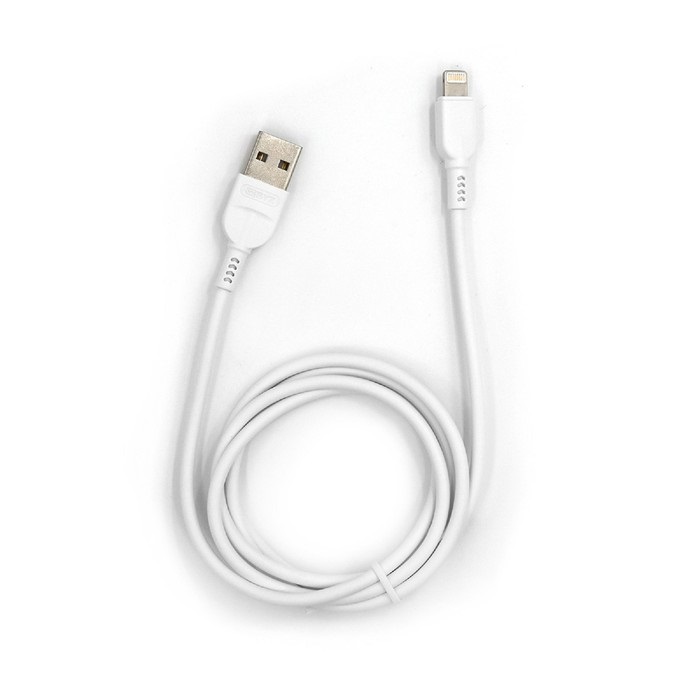 Кабель BYZ BC-008i USB - Lightning 2.4А, 1 м, белый