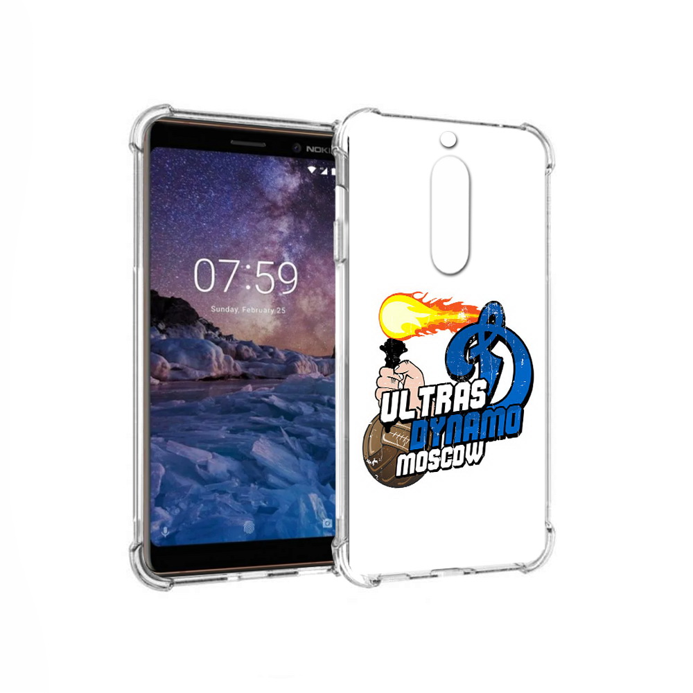 

Чехол MyPads Tocco для Nokia 7 ФК Динамо (PT95887.123.177), Прозрачный, Tocco