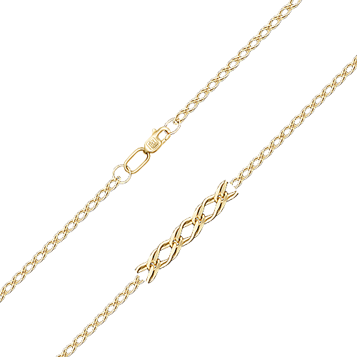 

Цепочка из желтого золота 45 см PLATINA jewelry 21-0313-040-1130-17, 21-0313-040-1130-17_p