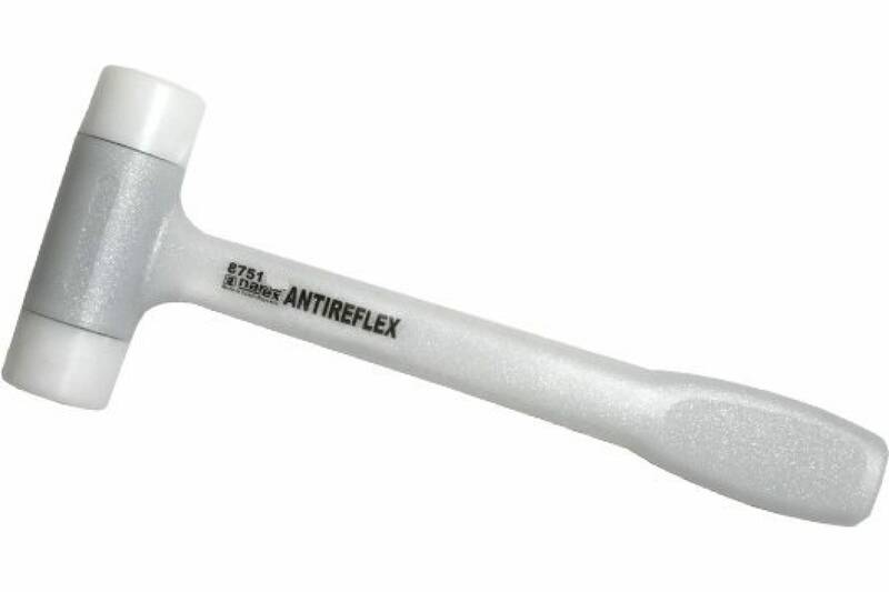 Молоток с ручкой Antireflex белый боек 10мм 624g Narex 875153