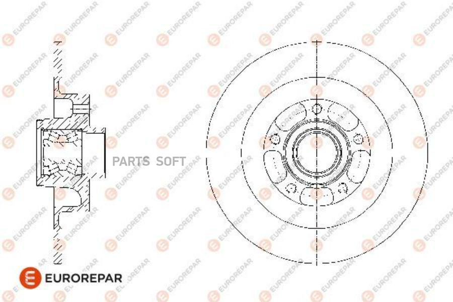 

Диск Тормозной Renault Espace V 16, Rear, With Abs, D=290 X 11 EUROREPAR 1676011280