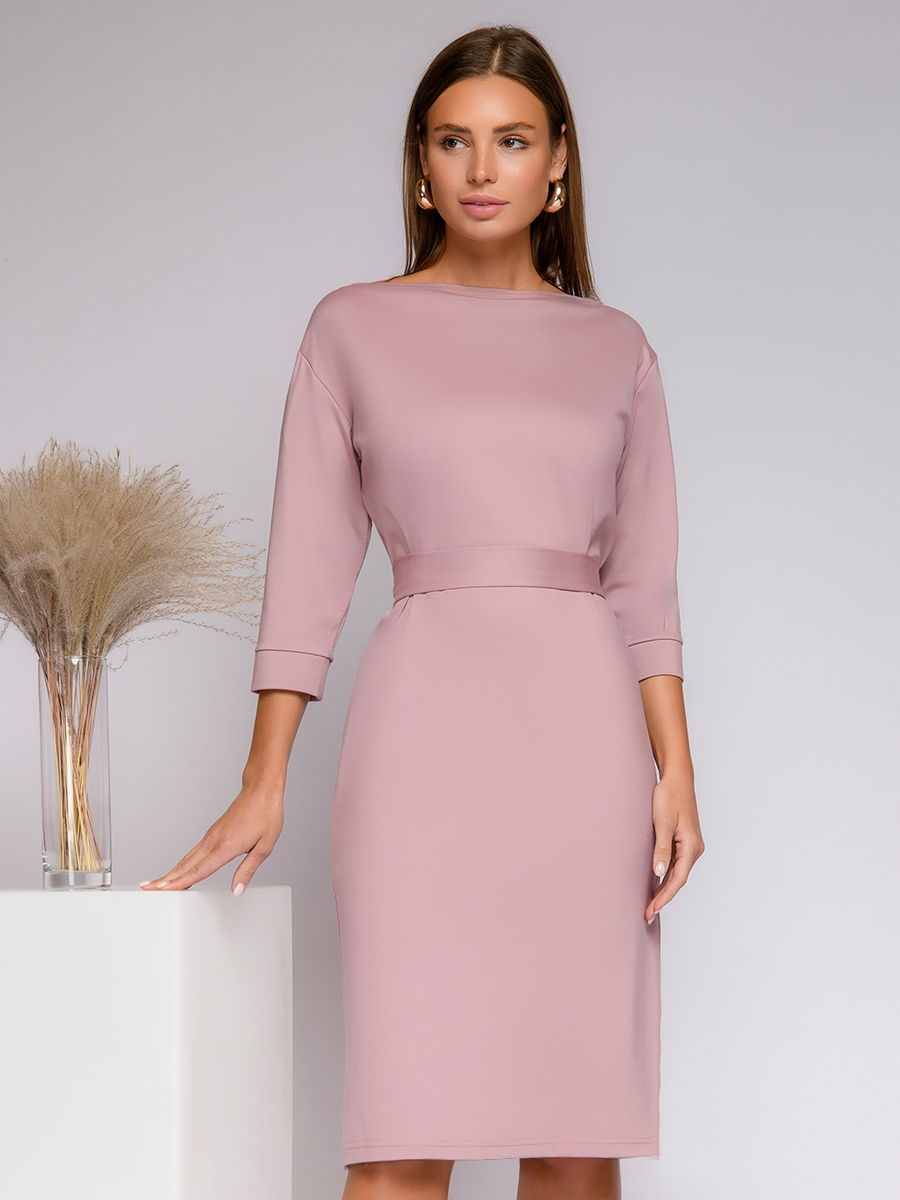 

Платье женское 1001dress 0142101-01373 розовое 40 RU, Розовый, 0142101-01373