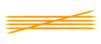 

Спицы чулочные "Trendz", 4 мм, 20 см, цвет: оранжевый, 5 штук, Trendz