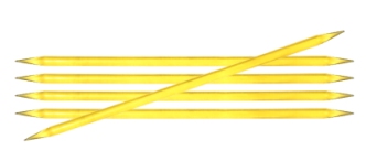 

Спицы чулочные "Trendz", 6 мм, 20 см, цвет: желтый, 5 штук, Trendz