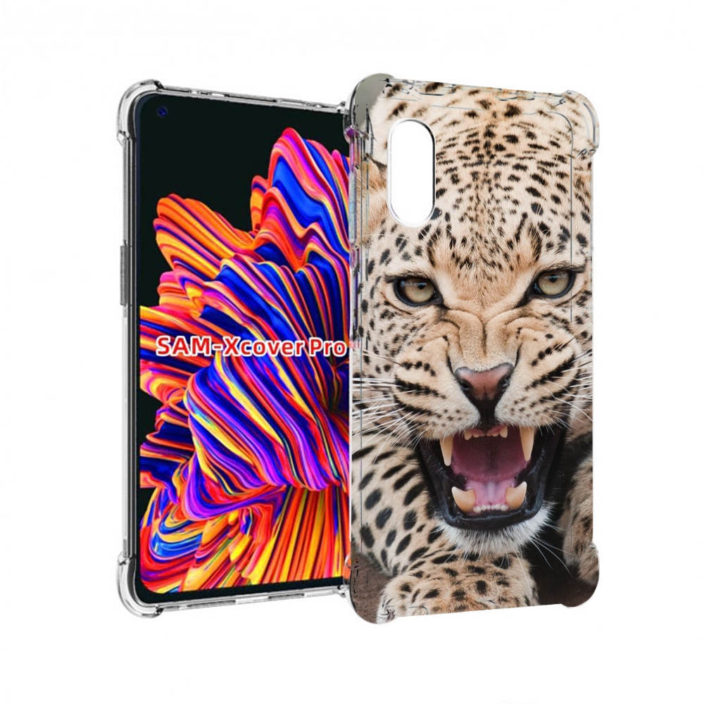 

Чехол MyPads Гепард-красивый мужской для Samsung Galaxy Xcover Pro 1, Прозрачный, Tocco