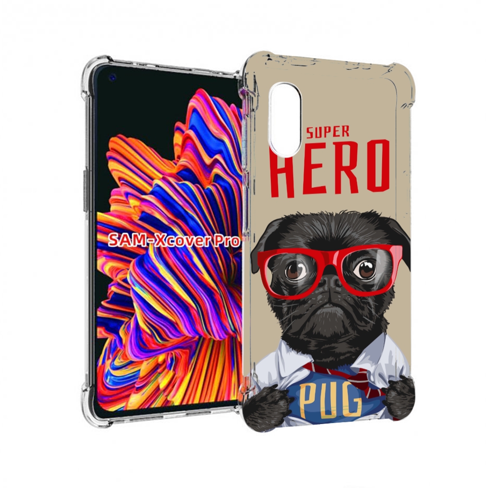 

Чехол MyPads Герой-PUG для Samsung Galaxy Xcover Pro 1, Прозрачный, Tocco