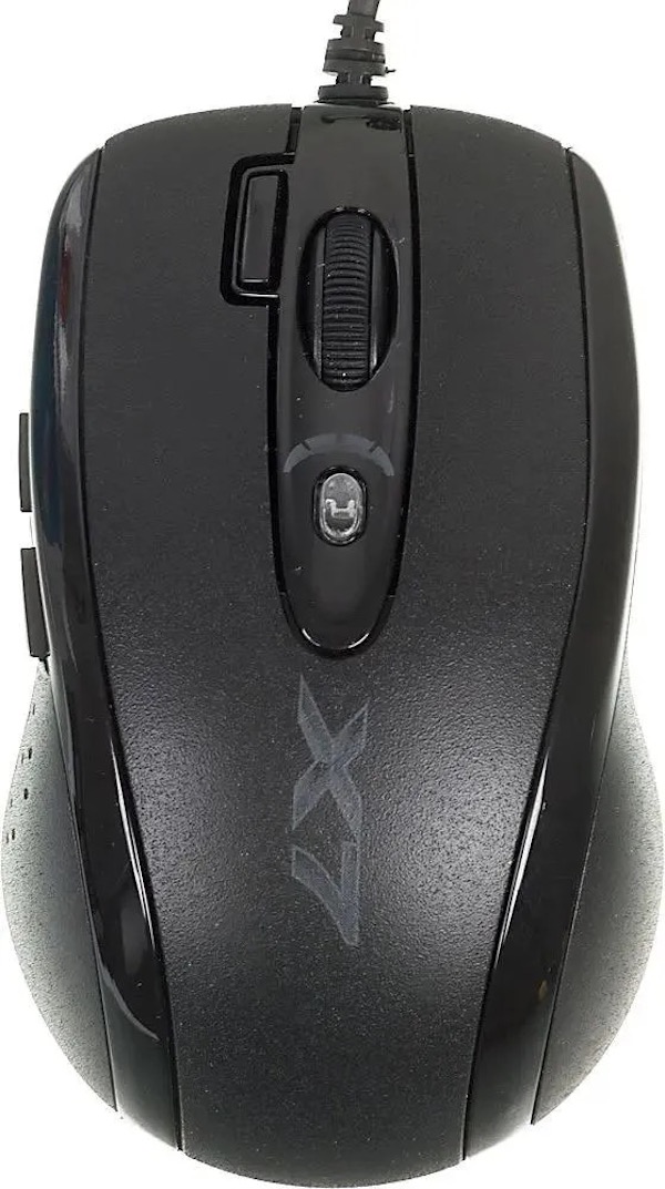 Мышь A4TECH X-710MK, игровая, оптическая, проводная, USB, черный x-710mk usb