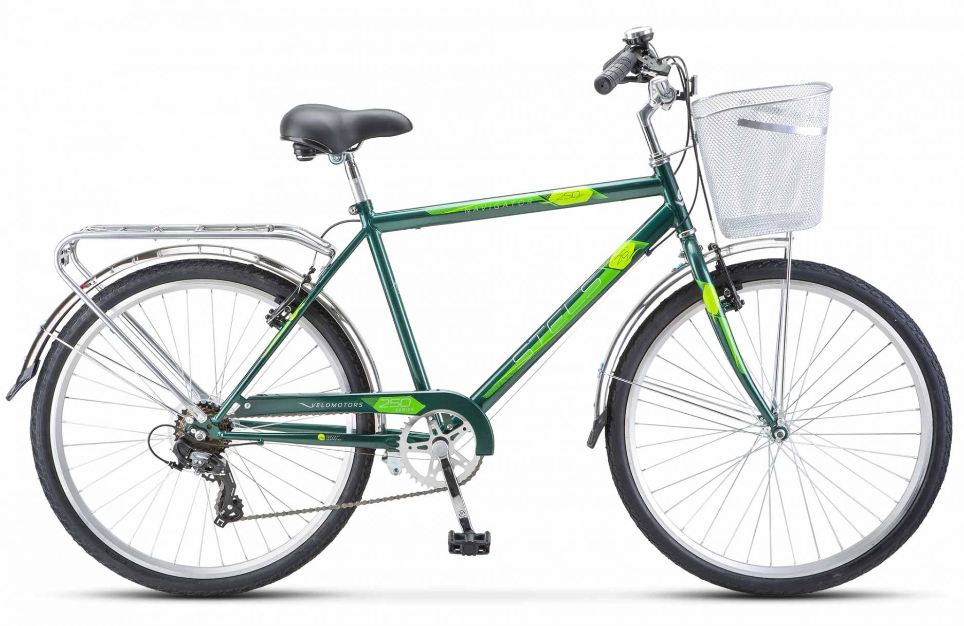 Велосипед STELS Navigator-250 V 26 Z010 LU101712 LU095302 19 Зеленый