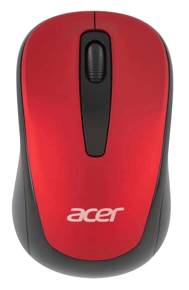 Мышь Acer OMR136 оптическая беспроводная USB красный zlmceee01j 1380₽