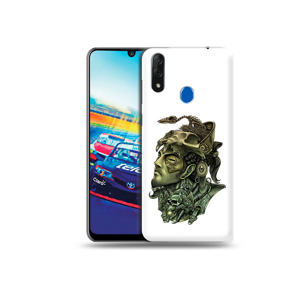 

Чехол MyPads Tocco для ZTE Blade V10 бронзовый воин (PT136503.455.248), Прозрачный, Tocco