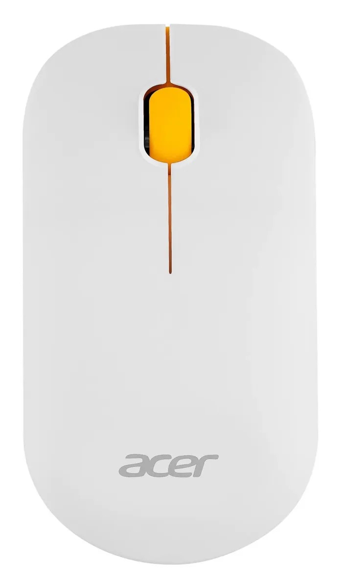 Мышь Acer OMR200, оптическая, беспроводная, USB, желтый zl.mceee.020