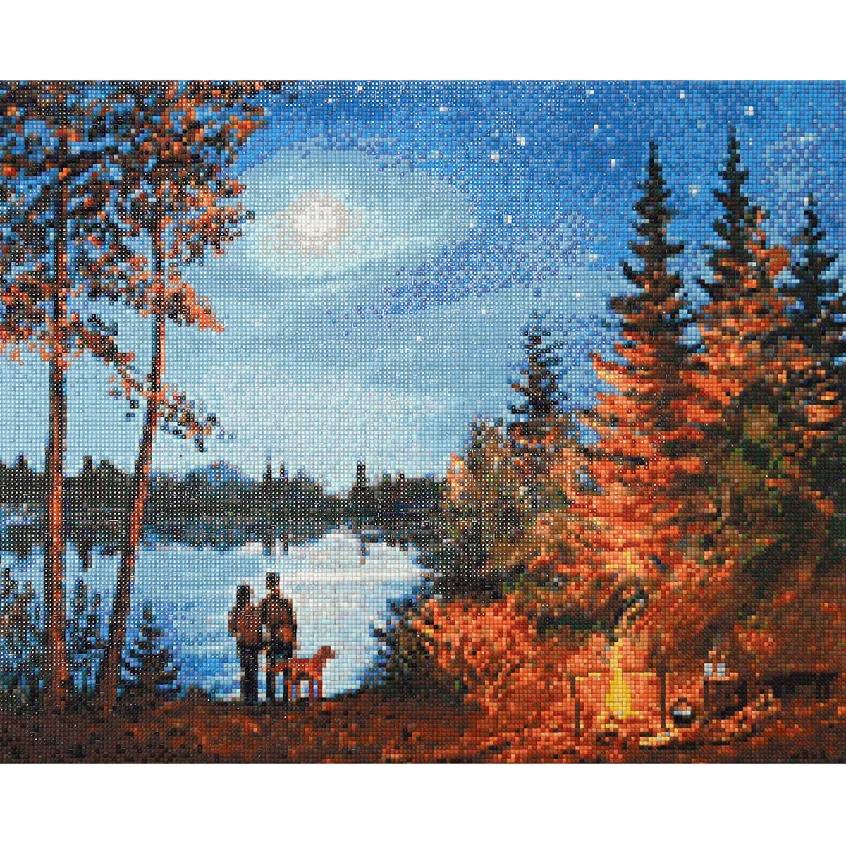 

Алмазная мозаика Cristyle Шёпот костра 50*40 см 1 шт