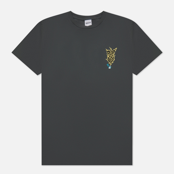 

Мужская футболка Ripndip Ripnlit серый, Размер S, Ripnlit