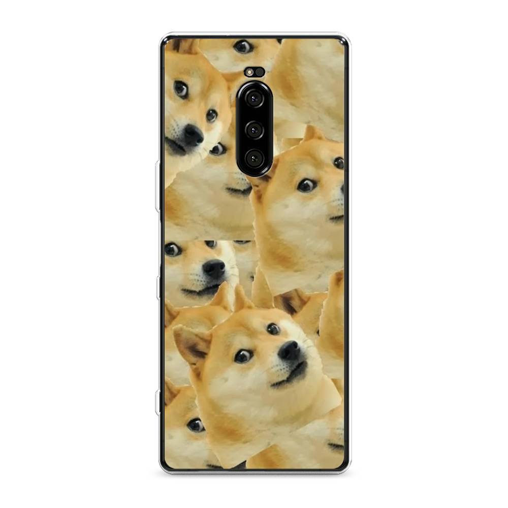 

Чехол Awog на Sony Xperia XZ4/Xperia 1 "Собака-подозревака фон", Разноцветный, 53850-9
