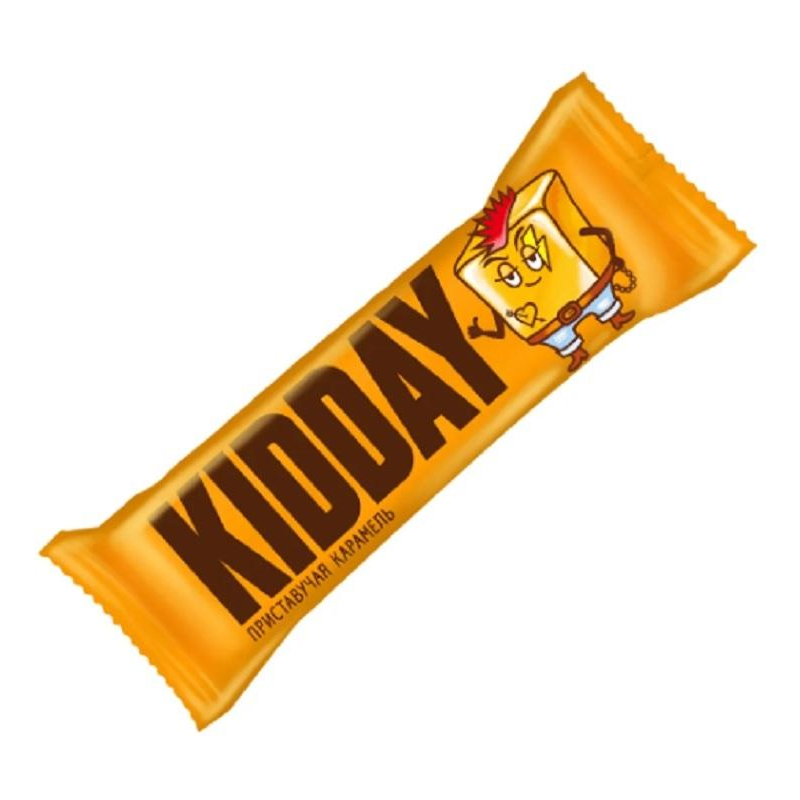 

Шоколадный батончик глазированный Kidday Карамель,40гх30шт/уп