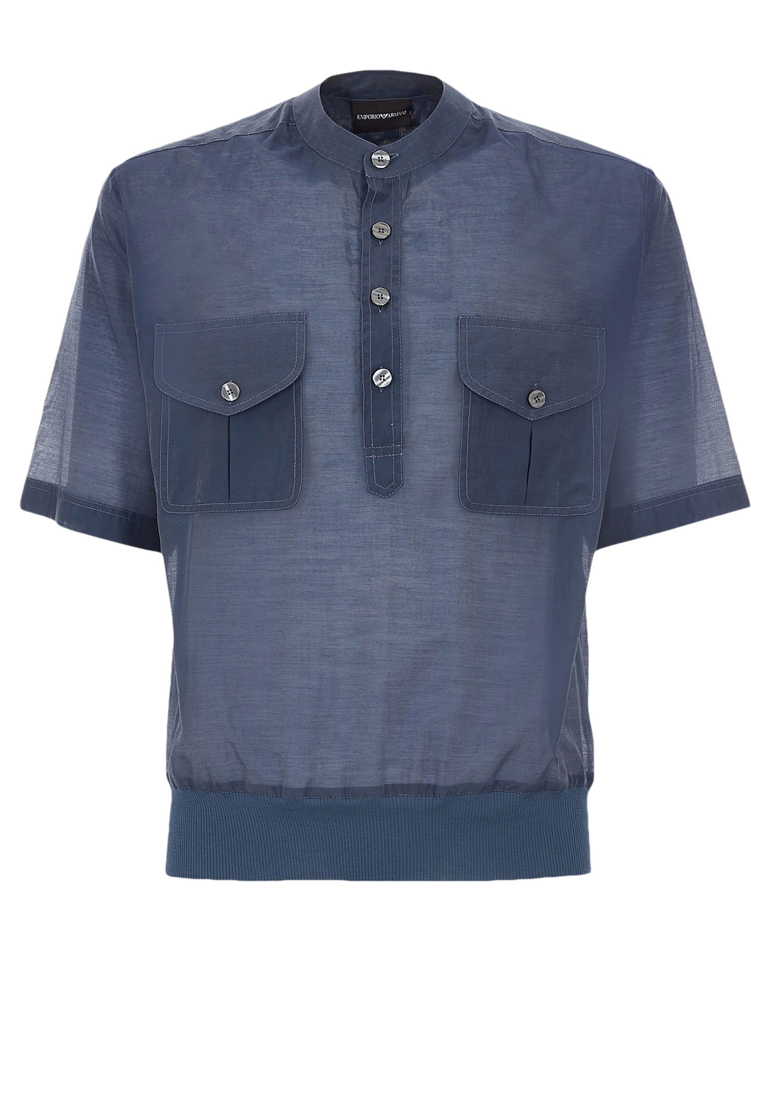 Рубашка мужская Emporio Armani 109330 синяя L