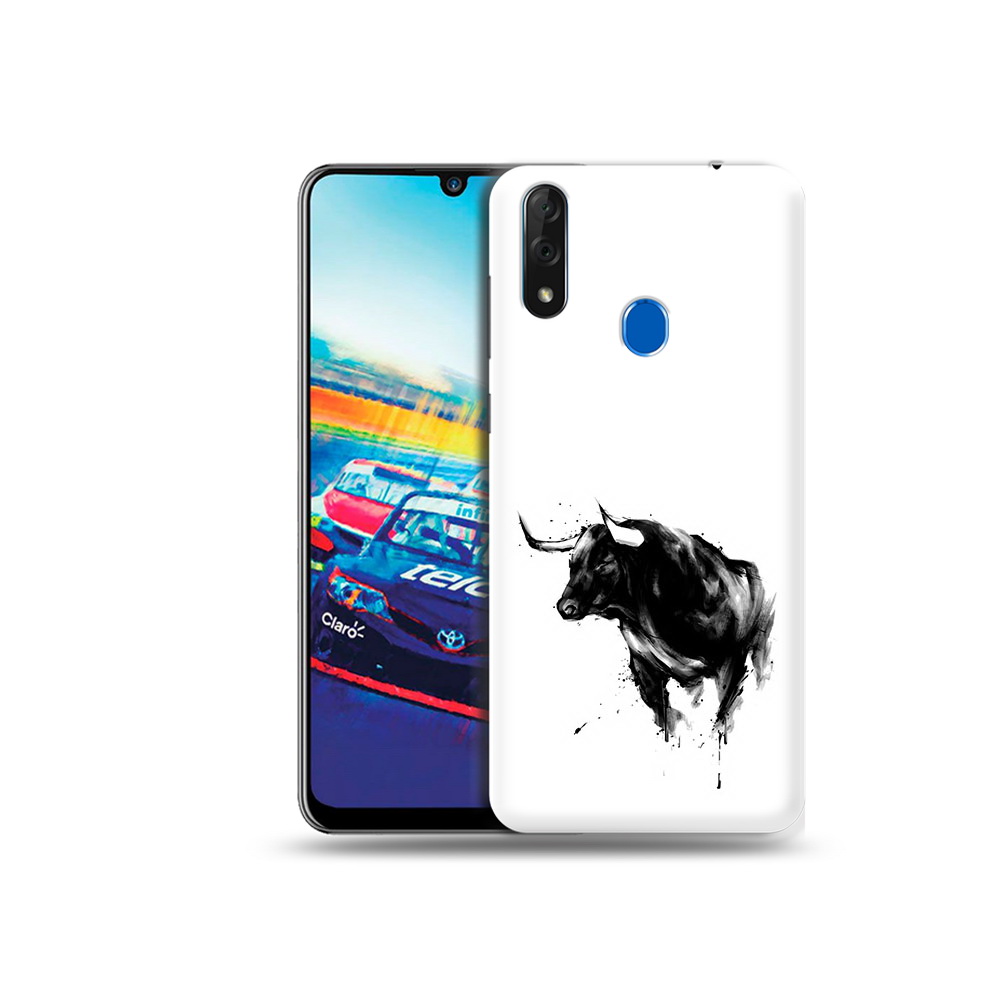 

Чехол MyPads Tocco для ZTE Blade V10 бык (PT136503.455.254), Прозрачный, Tocco