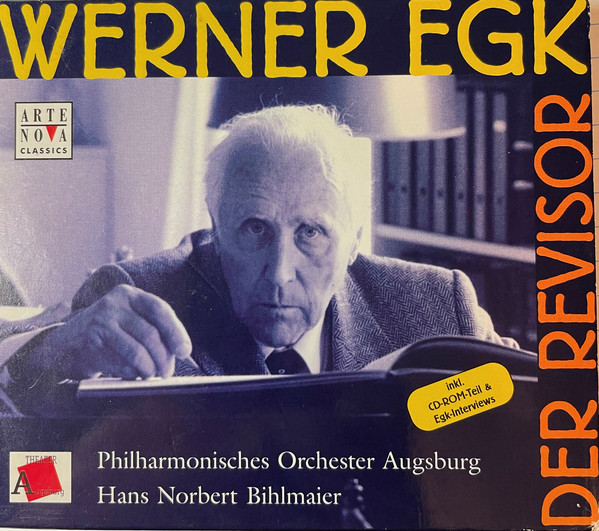 

Egk: Der Revisor - Bihlmaier And Philharmonic Orchestra Augsbur (2 CD)