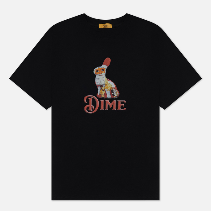 

Мужская футболка Dime Santa Bunny чёрный, Размер XL, Santa Bunny