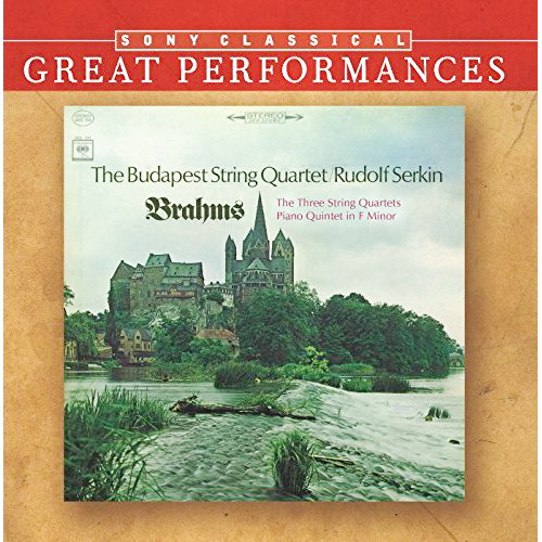 Brahms - Three String Quartets Op. 51. Budapest String Quartet. Rudolf Serkin (2 CD)