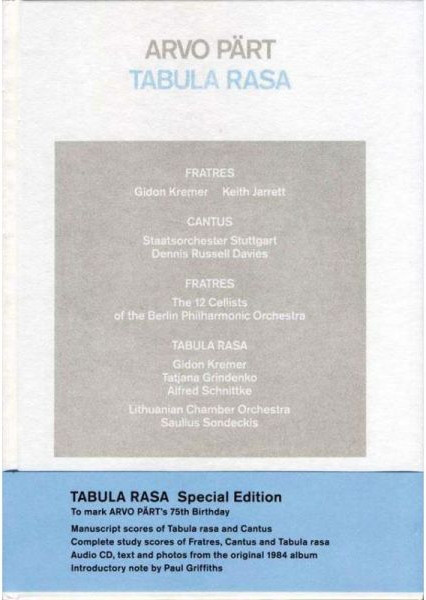 Part - Tabula Rasa [Deluxe Re-Issue] (1 CD)