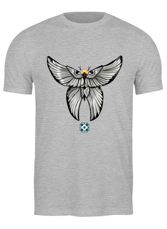 

Футболка мужская Printio Cherub серая L, Серый, Cherub
