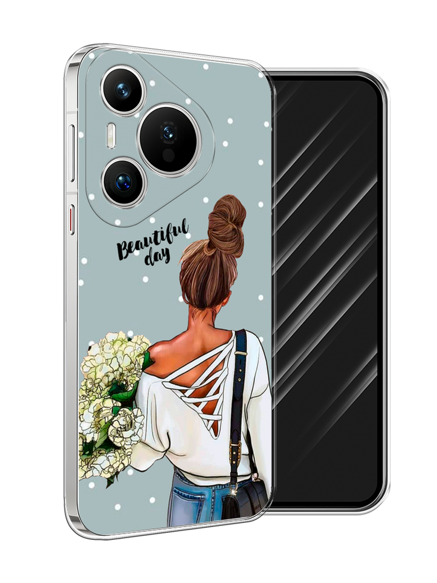 

Чехол Awog на Huawei Pura 70 "Beautiful day", Голубой;коричневый;бежевый, 6124050-1