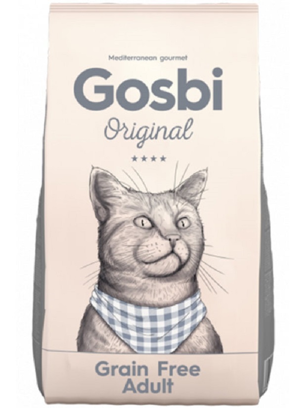 фото Сухой корм для кошек gosbi original grain free kitten , курица, рыба, 0.4кг