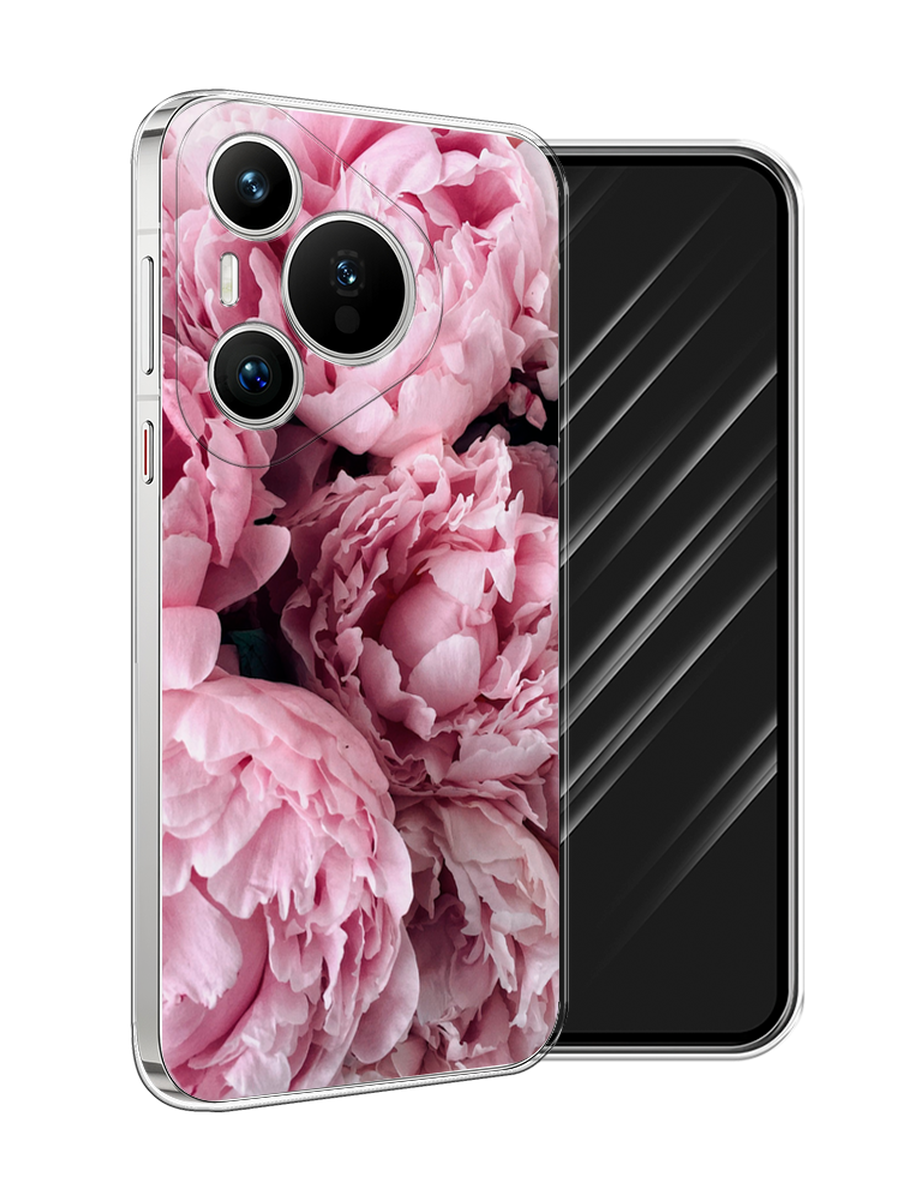 

Чехол Awog на Huawei Pura 70 "Нежные пионы", Розовый;черный;белый, 6124050-1