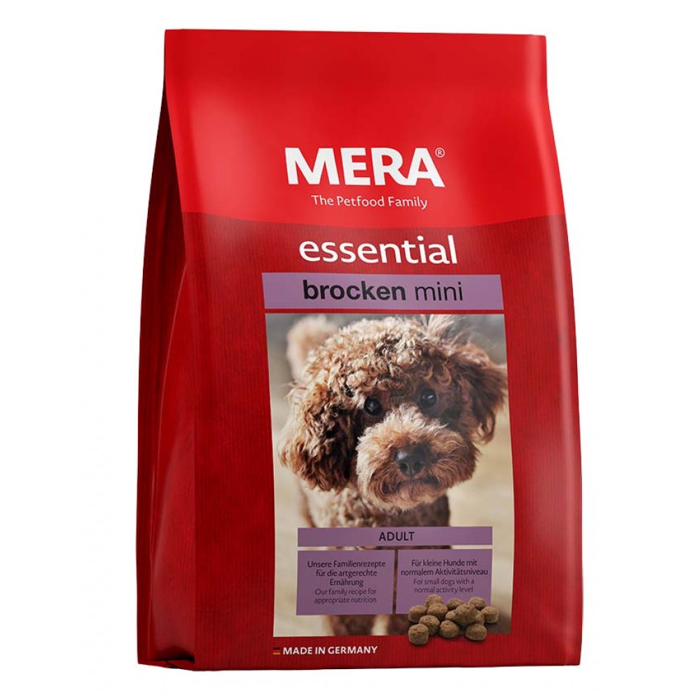 

Сухой корм для собак маленьких пород MERA ESSENTIAL DOG ADULT птица, 1кг