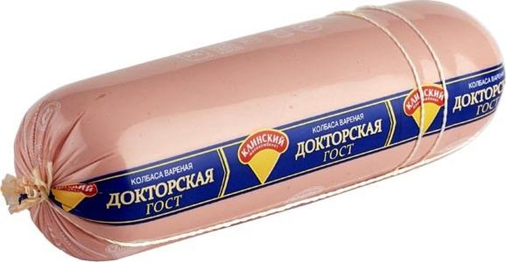 

Колбаса Клинский мясокомбинат Докторская вареная в полиамидной оболочке