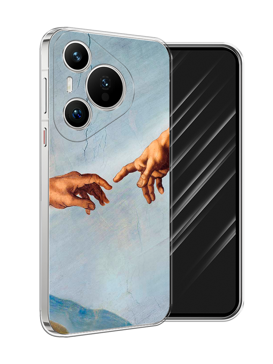 

Чехол Awog на Huawei Pura 70 "Сотворение Адама", Голубой;коричневый;серый, 6124050-1