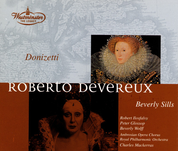 Donizetti - Roberto Devereux. Mackerras. Sills (2 CD)